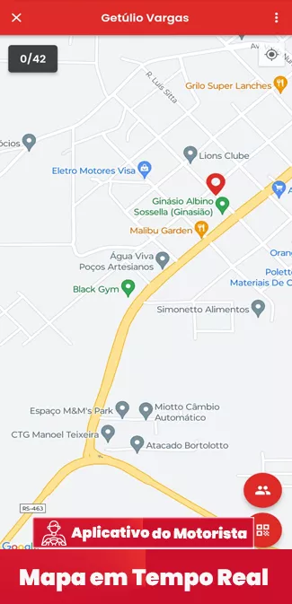 Sistema Transporte - motorista-mapa-tempo-real