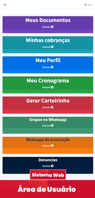 Sistema Transporte - web-area-do-associado