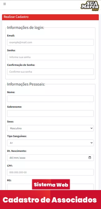 Sistema Transporte - web-cadastro-de-associados